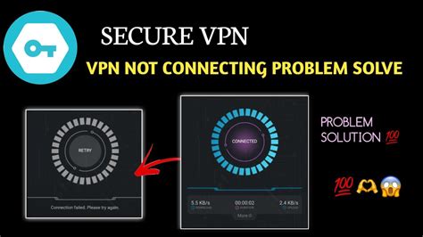 secure vpn not connecting